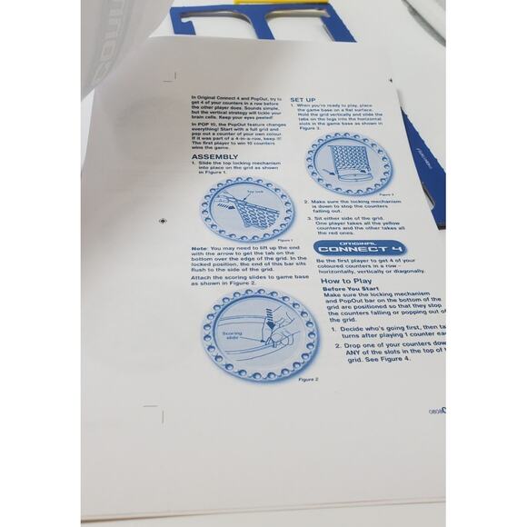 Connect 4 Strategy Game 4 in a Row Game - 5 Ways To Play (2009) 100% COMPLETE - Picture 3 of 8